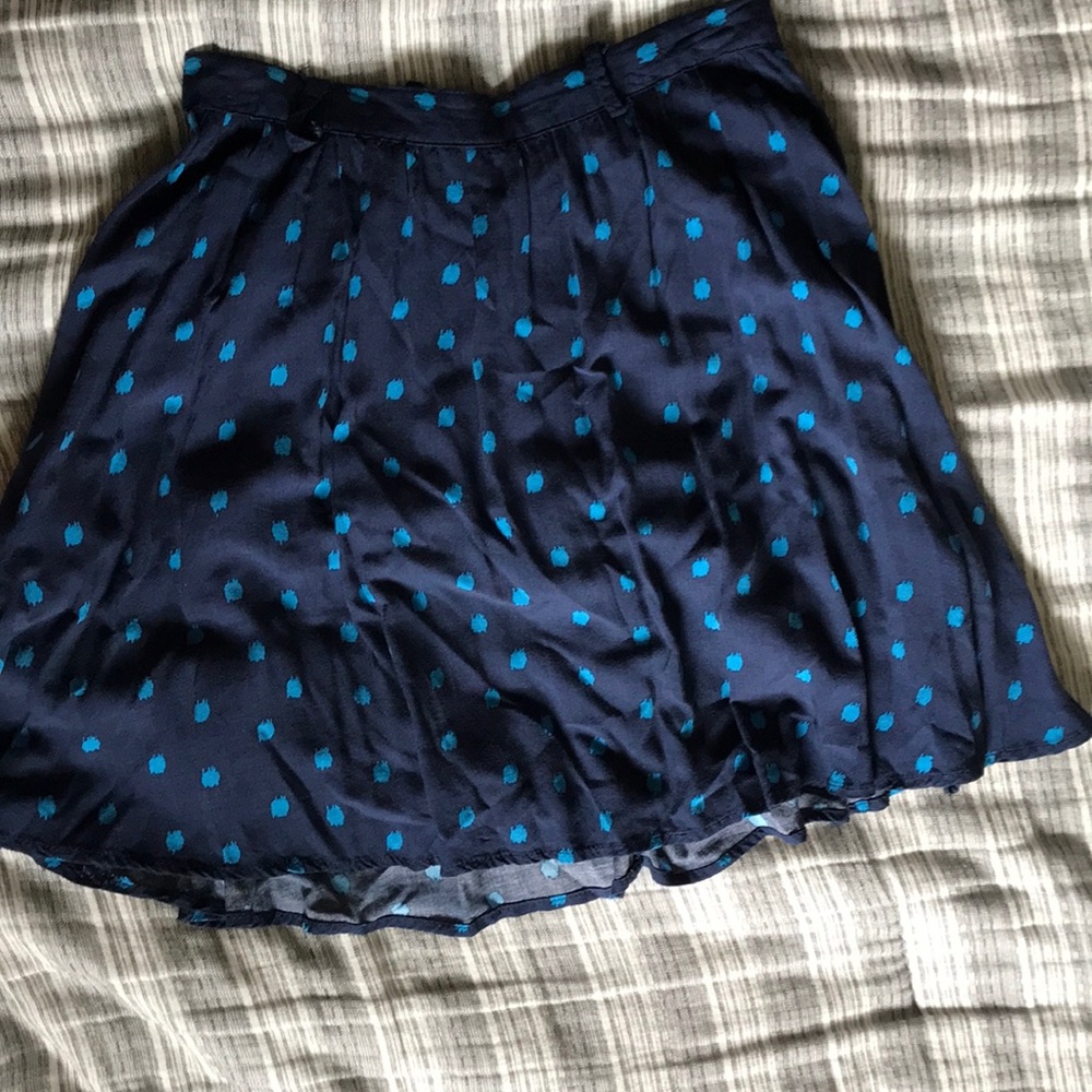 summer skirt with belt loops and pockets